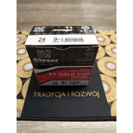 Clever Mirage T1 Gold Cup 24g 9,5 op. 25szt